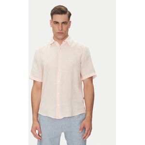 BOSS Košeľa 50537382 Ružová Regular Fit Muži BOSS Košeľa 50537382 Ružová Regular Fit Muži