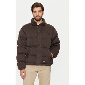 Dickies Zimné bundy DK0A4Z38BLK Tmavo hnedá Relaxed Fit Muži Dickies Zimné bundy DK0A4Z38BLK Tmavo hnedá Relaxed Fit Muži