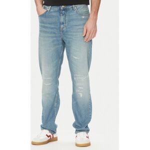Tommy Hilfiger Džínsy MW0MW39221 Modrá Regular Fit Muži Tommy Hilfiger Džínsy MW0MW39221 Modrá Regular Fit Muži
