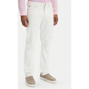 Tommy Hilfiger Džínsy MW0MW42895 Biela Slim Fit Muži Tommy Hilfiger Džínsy MW0MW42895 Biela Slim Fit Muži