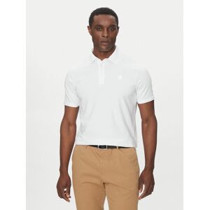 KARL LAGERFELD Polokošeľa 745750 500221 Biela Regular Fit Muži KARL LAGERFELD Polokošeľa 745750 500221 Biela Regular Fit Muži