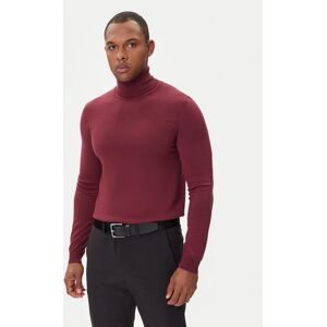HUGO Rolák San Thomas-M 50474174 Bordová Regular Fit Muži HUGO Rolák San Thomas-M 50474174 Bordová Regular Fit Muži
