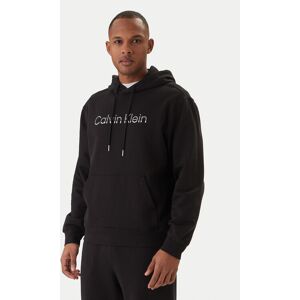 Calvin Klein Mikina LV04LF242G Čierna Regular Fit Muži Calvin Klein Mikina LV04LF242G Čierna Regular Fit Muži