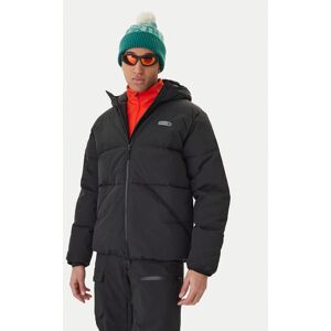 Element Zimné bundy Hooded Puffer ELYJK00276 Čierna Regular Fit Muži Element Zimné bundy Hooded Puffer ELYJK00276 Čierna Regular Fit Muži