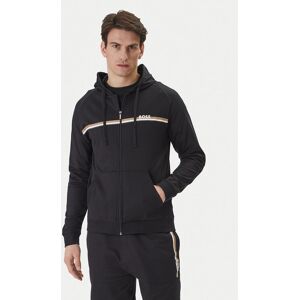 BOSS Mikina Authentic 50554785 Čierna Regular Fit Muži BOSS Mikina Authentic 50554785 Čierna Regular Fit Muži