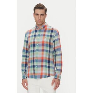 Tommy Hilfiger Košeľa Summer Madras MW0MW39166 Farebná Regular Fit Muži Tommy Hilfiger Košeľa Summer Madras MW0MW39166 Farebná Regular Fit Muži