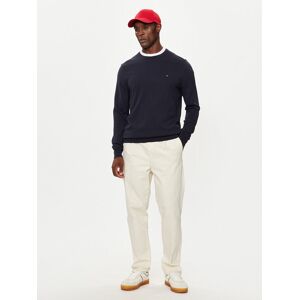 Tommy Hilfiger Sveter MW0MW14748 Tmavomodrá Regular Fit Muži Tommy Hilfiger Sveter MW0MW14748 Tmavomodrá Regular Fit Muži