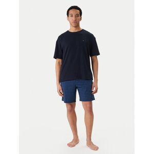 Tommy Hilfiger Pyžamo UM0UM03834 Tmavomodrá Regular Fit Muži Tommy Hilfiger Pyžamo UM0UM03834 Tmavomodrá Regular Fit Muži