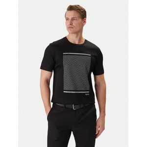 BOSS Tričko 50554333 Čierna Regular Fit Muži BOSS Tričko 50554333 Čierna Regular Fit Muži
