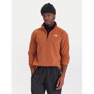 The North Face Fleecová mikina Glacier NF0A8D0Q Oranžová Regular Fit Muži The North Face Fleecová mikina Glacier NF0A8D0Q Oranžová Regular Fit Muži