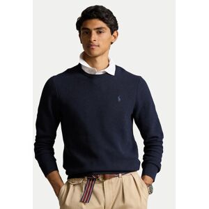 Polo Ralph Lauren Sveter 710918163001 Tmavomodrá Regular Fit Muži Polo Ralph Lauren Sveter 710918163001 Tmavomodrá Regular Fit Muži