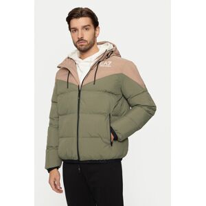 EA7 Emporio Armani Zimné bundy 6DPB30 PNDOZ 1846 Zelená Regular Fit Muži EA7 Emporio Armani Zimné bundy 6DPB30 PNDOZ 1846 Zelená Regular Fit Muži
