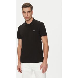Lacoste Polokošeľa DH5522 Čierna Regular Fit Muži Lacoste Polokošeľa DH5522 Čierna Regular Fit Muži