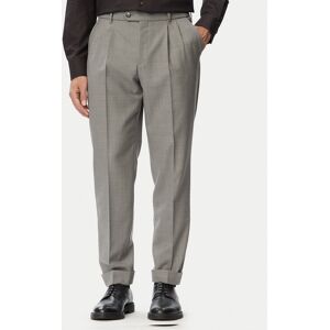 BOSS Spoločenské nohavice H-Perin-263 50567532 Sivá Tapered Fit Muži BOSS Spoločenské nohavice H-Perin-263 50567532 Sivá Tapered Fit Muži