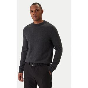 BOSS Sveter H-Hestro 50549986 Čierna Regular Fit Muži BOSS Sveter H-Hestro 50549986 Čierna Regular Fit Muži