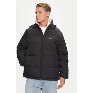 Tommy Jeans Zimné bundy DM0DM20003 Čierna Relaxed Fit Muži Tommy Jeans Zimné bundy DM0DM20003 Čierna Relaxed Fit Muži
