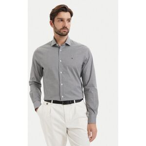 Tommy Hilfiger Košeľa Gingham MW0MW42931 Čierna Regular Fit Muži Tommy Hilfiger Košeľa Gingham MW0MW42931 Čierna Regular Fit Muži