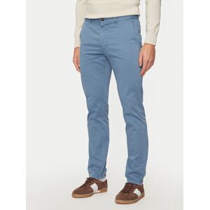 Boss Chino nohavice 50510933 Modrá Slim Fit Muži Boss Chino nohavice 50510933 Modrá Slim Fit Muži