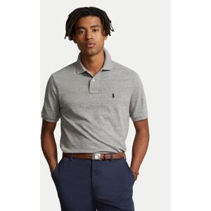 Polo Ralph Lauren Polokošeľa 710666998006 Sivá Custom Slim Fit Muži Polo Ralph Lauren Polokošeľa 710666998006 Sivá Custom Slim Fit Muži