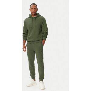 HUGO Tepláková súprava Dapo Dayote 50492581 Tmavo zelená Relaxed Fit Muži HUGO Tepláková súprava Dapo Dayote 50492581 Tmavo zelená Relaxed Fit Muži