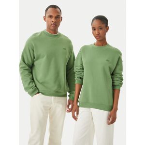 Lacoste Mikina SH7745 Svetlo zelená Regular Fit Muži Lacoste Mikina SH7745 Svetlo zelená Regular Fit Muži