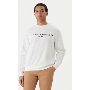 Tommy Hilfiger Mikina Logo MW0MW11596 Biela Regular Fit Muži Tommy Hilfiger Mikina Logo MW0MW11596 Biela Regular Fit Muži