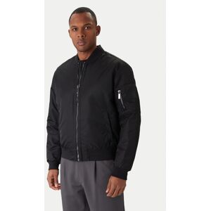 Calvin Klein Bundy bomber Hero K10K109907 Čierna Relaxed Fit Muži Calvin Klein Bundy bomber Hero K10K109907 Čierna Relaxed Fit Muži