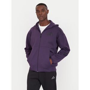 adidas Mikina Z.N.E. KB7124 Fialová Regular Fit Muži adidas Mikina Z.N.E. KB7124 Fialová Regular Fit Muži