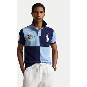 Polo Ralph Lauren Polokošeľa 710B21927001 Tmavomodrá Custom Slim Fit Muži Polo Ralph Lauren Polokošeľa 710B21927001 Tmavomodrá Custom Slim Fit Muži