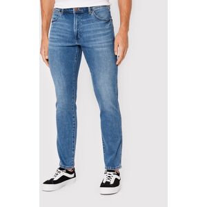 Wrangler Džínsy Larston W18SJX21Y 112322663 Modrá Slim Tapered Fit Muži Wrangler Džínsy Larston W18SJX21Y 112322663 Modrá Slim Tapered Fit Muži