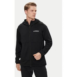 adidas Mikina Terrex Xperior IB1832 Čierna Slim Fit Muži adidas Mikina Terrex Xperior IB1832 Čierna Slim Fit Muži