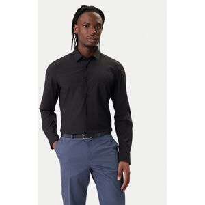 BOSS Košeľa P-Hank 50555747 Čierna Slim Fit Muži BOSS Košeľa P-Hank 50555747 Čierna Slim Fit Muži