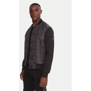 KARL LAGERFELD Bundy bomber 505064554504 Čierna Regular Fit Muži KARL LAGERFELD Bundy bomber 505064554504 Čierna Regular Fit Muži