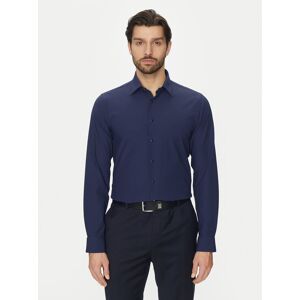 Michael Kors Košeľa MK0DS01531 Tmavomodrá Slim Fit Muži Michael Kors Košeľa MK0DS01531 Tmavomodrá Slim Fit Muži