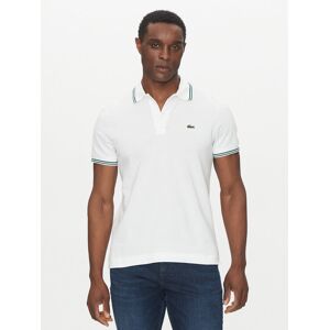 Lacoste Polokošeľa PH9875 Biela Regular Fit Muži Lacoste Polokošeľa PH9875 Biela Regular Fit Muži