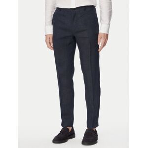 JOOP! Spoločenské nohavice Hank 30102982 Tmavomodrá Slim Fit Muži JOOP! Spoločenské nohavice Hank 30102982 Tmavomodrá Slim Fit Muži