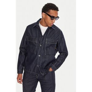 G-Star Raw džínsová košeľa Mosa D26462-D577 Tmavomodrá Relaxed Fit Muži G-Star Raw džínsová košeľa Mosa D26462-D577 Tmavomodrá Relaxed Fit Muži