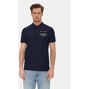 Lacoste Polokošeľa PH8742 Tmavomodrá Regular Fit Muži Lacoste Polokošeľa PH8742 Tmavomodrá Regular Fit Muži