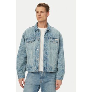 Calvin Klein Jeans Džínsová bunda LV04RG764G Modrá Regular Fit Muži Calvin Klein Jeans Džínsová bunda LV04RG764G Modrá Regular Fit Muži
