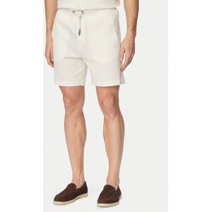 JOOP! Bavlnené šortky Juanito 30104273 Krémová Regular Fit Muži JOOP! Bavlnené šortky Juanito 30104273 Krémová Regular Fit Muži