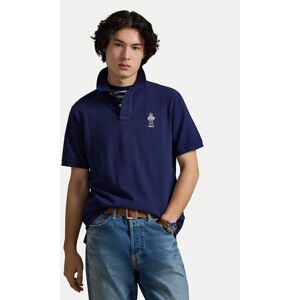 Polo Ralph Lauren Polokošeľa 710B14620001 Tmavomodrá Classic Fit Muži Polo Ralph Lauren Polokošeľa 710B14620001 Tmavomodrá Classic Fit Muži