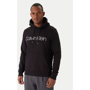 Calvin Klein Mikina Logo K10K104060 Čierna Regular Fit Muži Calvin Klein Mikina Logo K10K104060 Čierna Regular Fit Muži