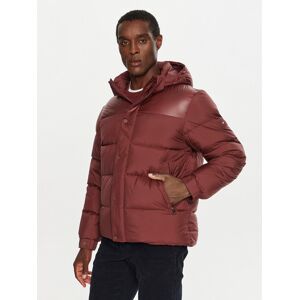 Tommy Hilfiger Vatovaná bunda MW0MW36569 Bordová Regular Fit Muži Tommy Hilfiger Vatovaná bunda MW0MW36569 Bordová Regular Fit Muži