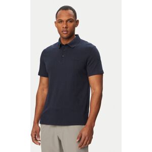 Calvin Klein Polokošeľa Supima LV04LH204G Tmavomodrá Regular Fit Muži Calvin Klein Polokošeľa Supima LV04LH204G Tmavomodrá Regular Fit Muži