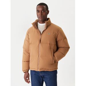 Lacoste Vatovaná bunda BH5154 Hnedá Regular Fit Muži Lacoste Vatovaná bunda BH5154 Hnedá Regular Fit Muži