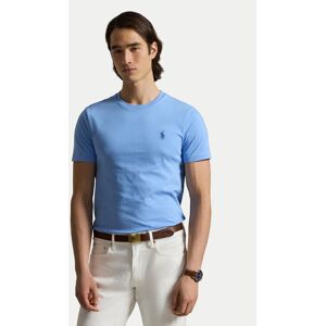 Polo Ralph Lauren Tričko 710671438526 Modrá Custom Slim Fit Muži Polo Ralph Lauren Tričko 710671438526 Modrá Custom Slim Fit Muži