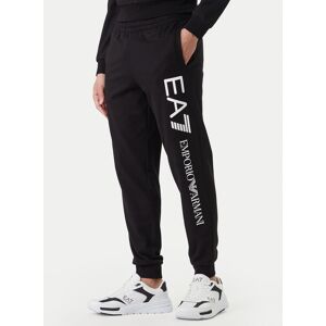 EA7 Emporio Armani Teplákové nohavice 7M000571 AF13512 MC001 Čierna Regular Fit Muži EA7 Emporio Armani Teplákové nohavice 7M000571 AF13512 MC001 Čierna Regular Fit Muži