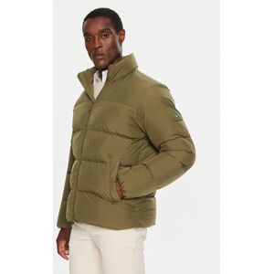 Tommy Hilfiger Vatovaná bunda MW0MW36666 Kaki Regular Fit Muži Tommy Hilfiger Vatovaná bunda MW0MW36666 Kaki Regular Fit Muži