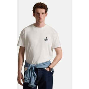 Polo Ralph Lauren Tričko 710981136001 Biela Regular Fit Muži Polo Ralph Lauren Tričko 710981136001 Biela Regular Fit Muži
