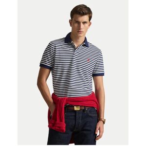 Polo Ralph Lauren Polokošeľa 710956682500 Tmavomodrá Slim Fit Muži Polo Ralph Lauren Polokošeľa 710956682500 Tmavomodrá Slim Fit Muži
